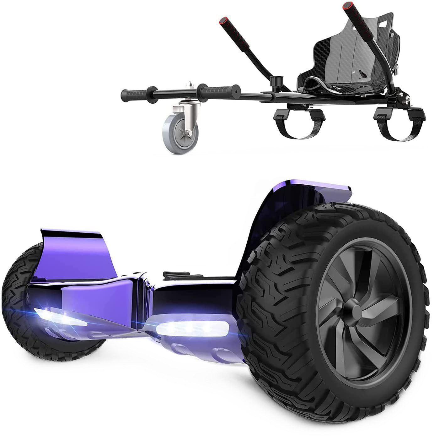 CITYSPORTS Balance Scooter Kart 8.5 Hoverboard mit Hoverkart Gift fur Kinder